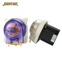 jihpump dc 12v 24v 110v 220v 1000ml small mini micro best peristaltic pump stepper motor water liquid dosing hose pumps parts