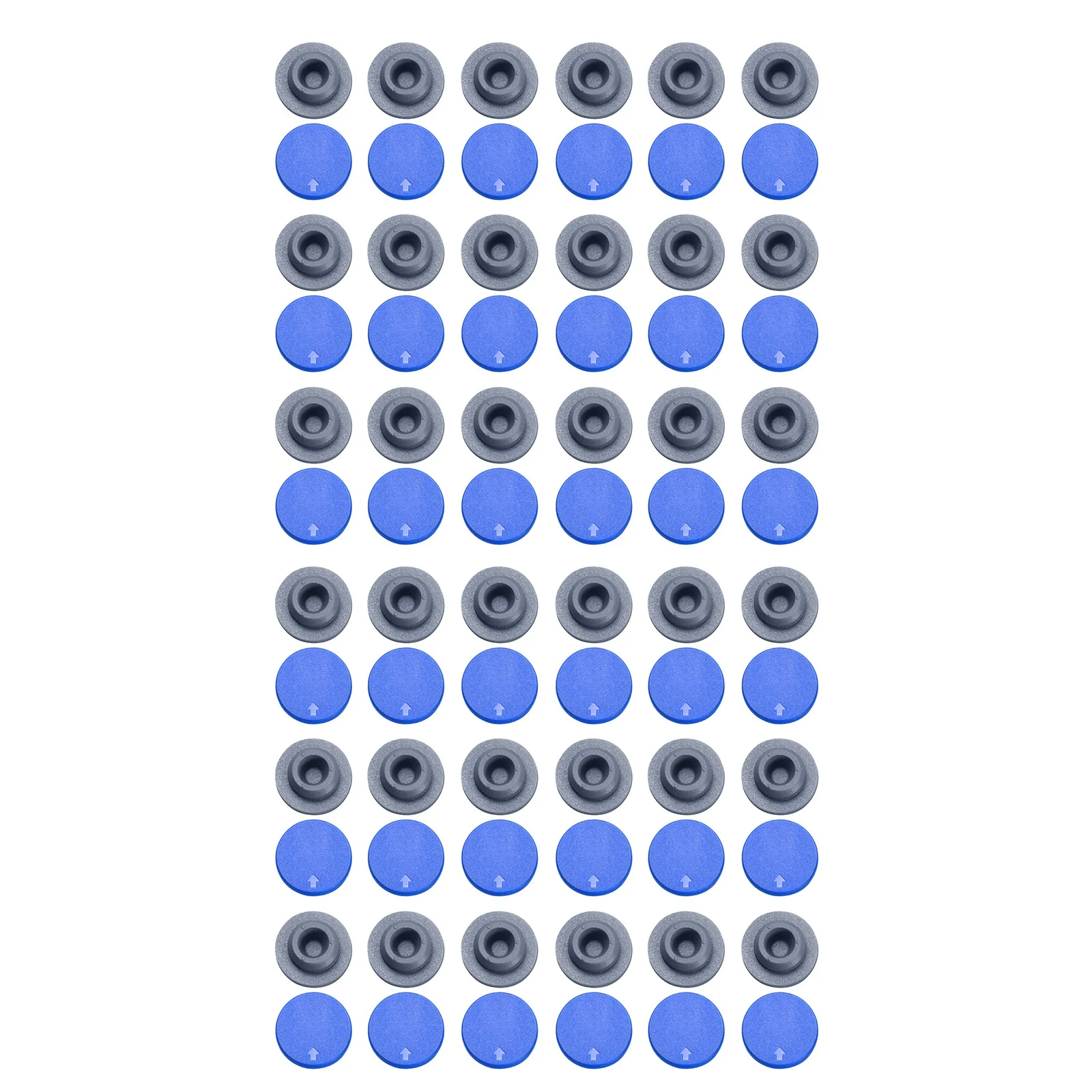

Stopper Rubber Injection Vial Self Stoppers Port Bottle Ports Aluminum Cap Vials Jars Caps Headspace Butyl Culture Sealer Off