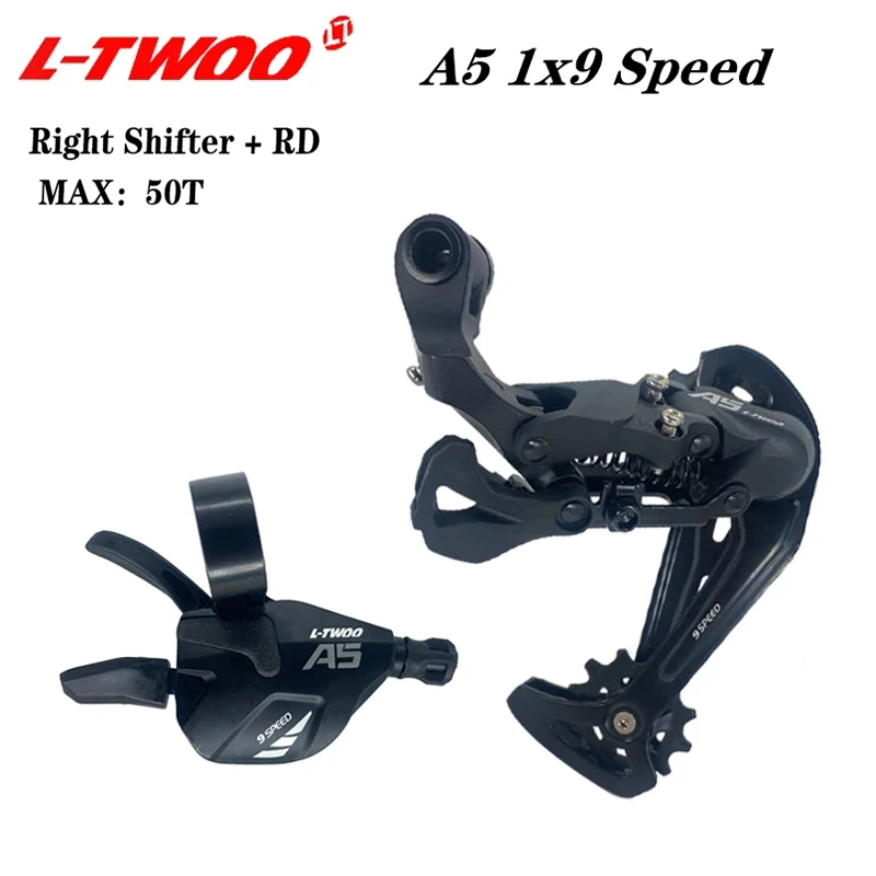 

Переключатели скоростей LTWOO MTB A5 1X9 9, спусковой групповой набор 9 s 9 В, рычаг переключения передач 9, фотопереключатели, совместимые с SRAM