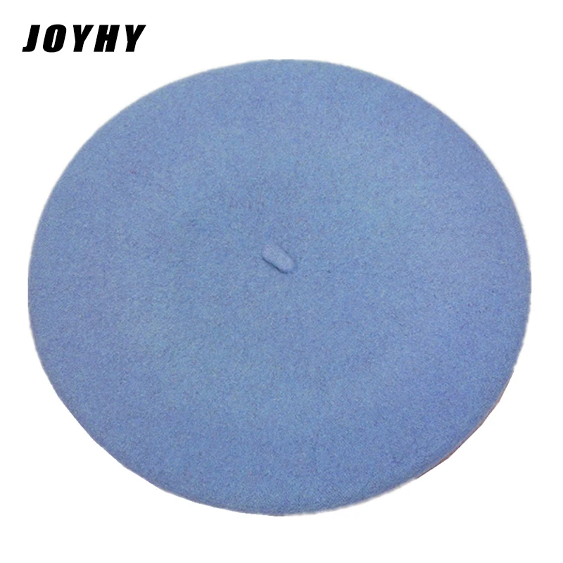 

JOYHY Women‘s Artist French Beret Hat Winter Warm Juniors Girls Wool Solid Color Black Red Blackish Green Baret Beanie Flat Hat