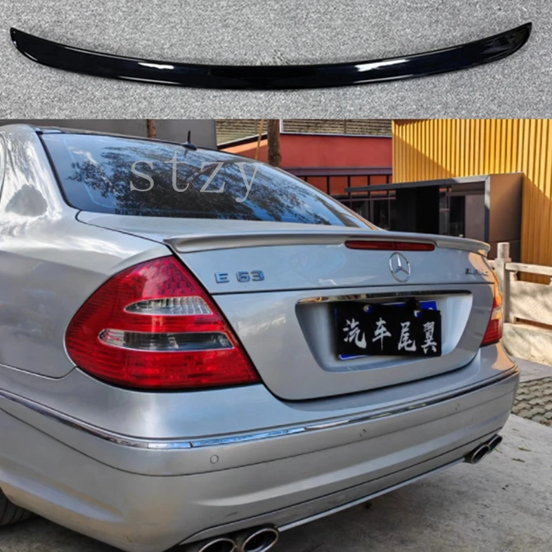 Фото Для Mercedes Benz E-Class W211 E180 200 260 300 320 240 230 280 35 Спойлер на крышу багажника Крылья автомобиля Тюнинг Аксессуары Часть №2