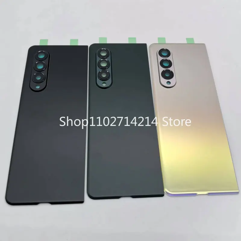 

For Samsung Galaxy Fold 3 SM-F926 Back Battery Cover Rear Door Housing Cover Replacement with Camera Lens Z fold3 5G Phone Case