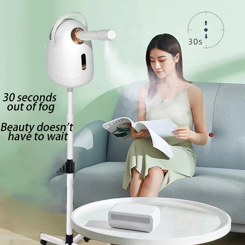 

Аппарат для пароварки лица, распылитель с подогревом лица, уход за кожей, увлажнитель с теплым туманом для лица, Домашнее использование, кос...