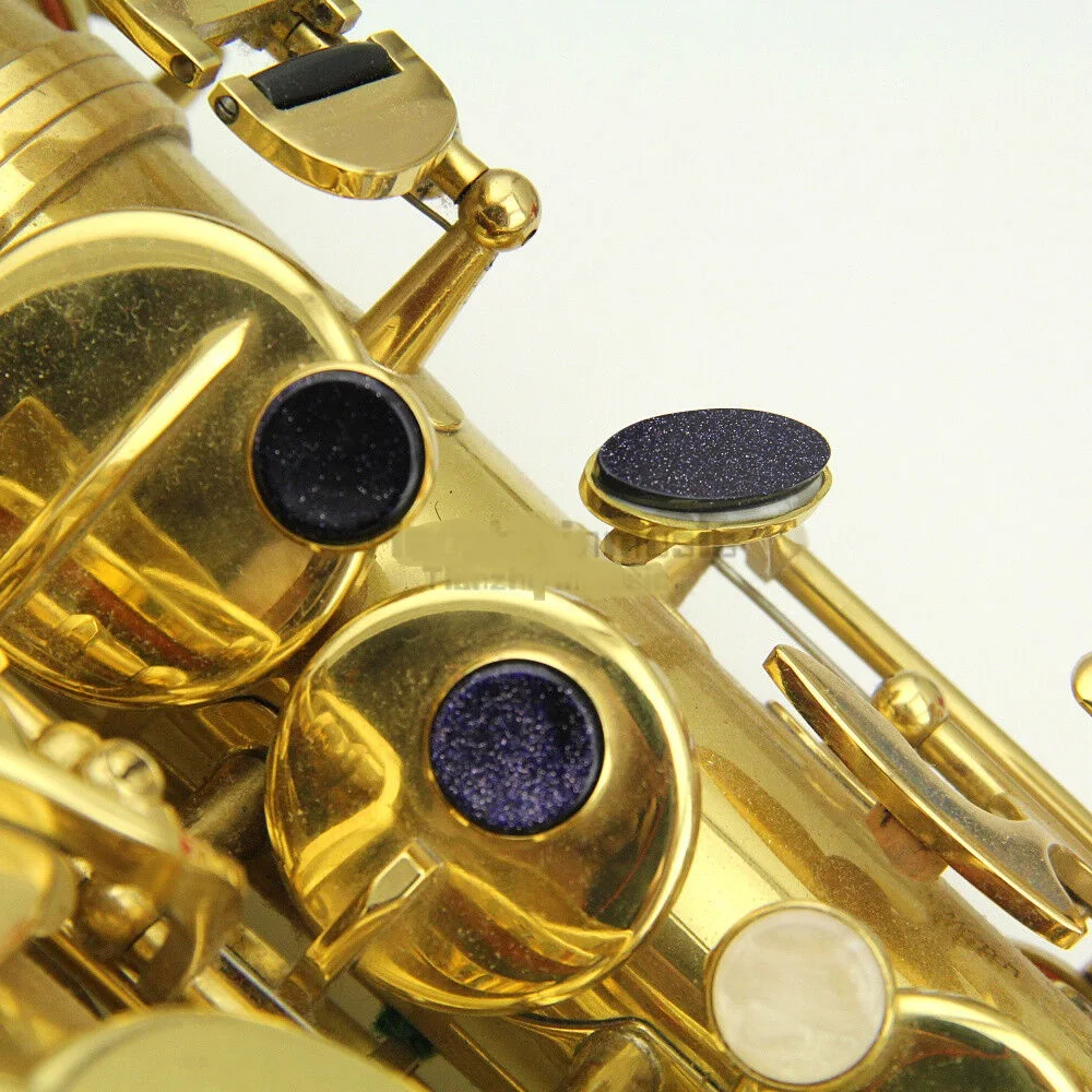 Набор из 2 кнопок для саксофона настоящая перламутровая Инкрустация черная часть