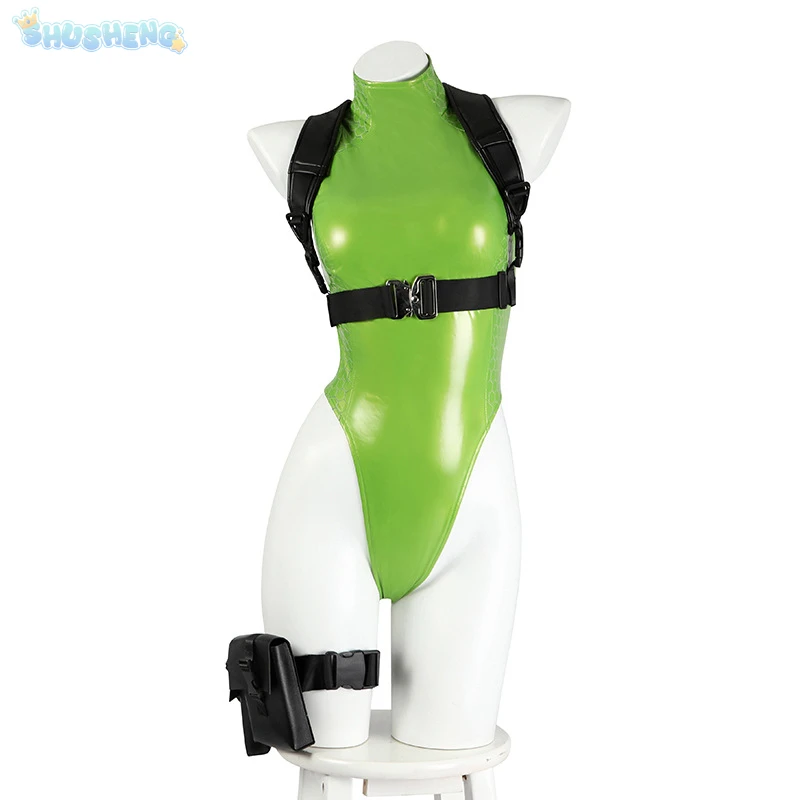 Костюм для косплея на тему игры уличного истребителя белый костюм белое бикини