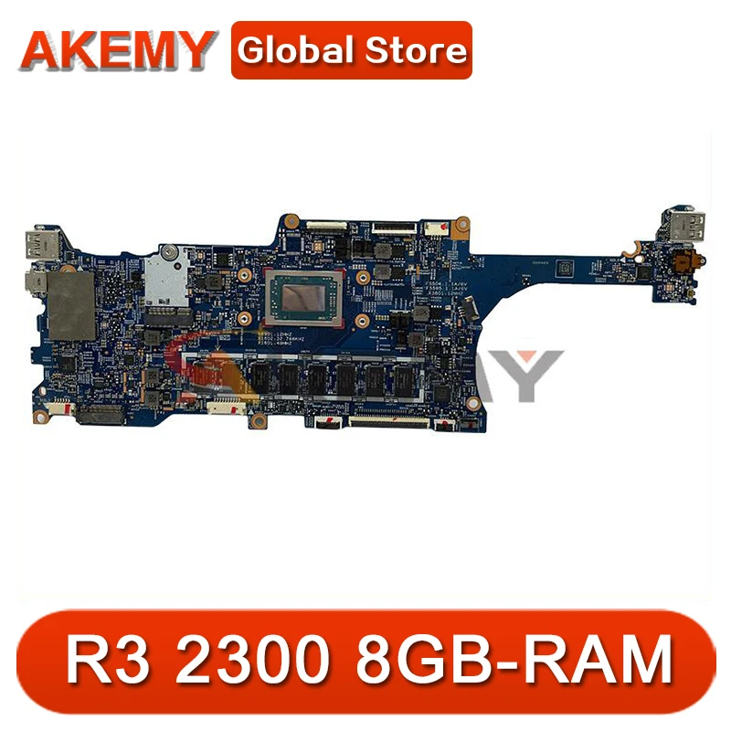 

Материнская плата Akemy для HP ENVY x360 Convertible 13-AG, материнская плата R3 2300 8 Гб 17885-2 448.0EC06.0021, протестирована на 100%