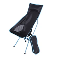 ultralight chair outdoor portable camping lengthen chair oxford cloth folding camping seat for fishing bbq festival picnic beach