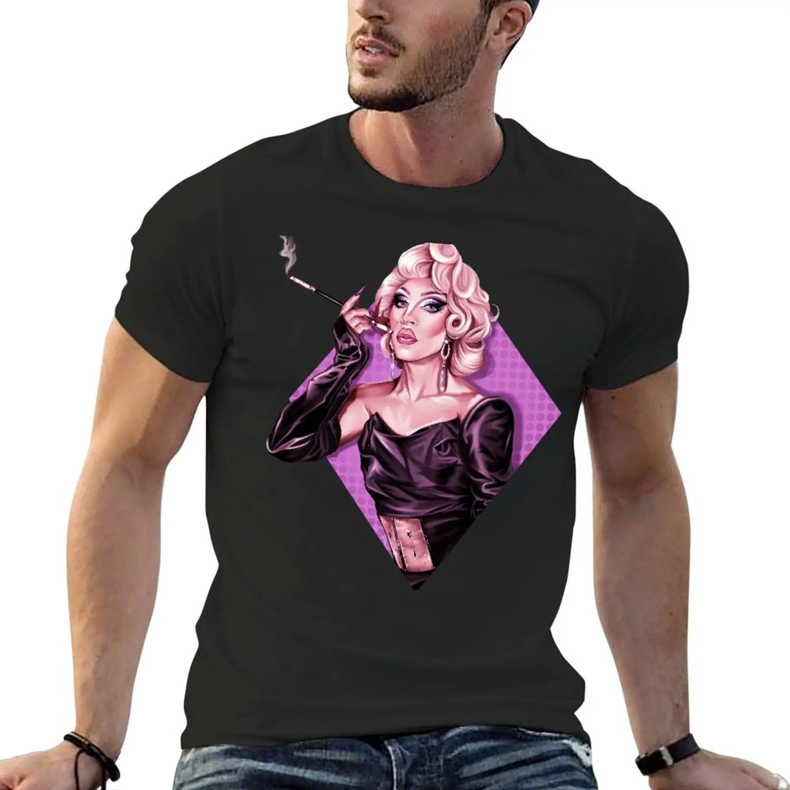 Vivian Vanderpuss-футболка в стиле Канады с надписью Drag Race Сезон 3 милая одежда мешковатые