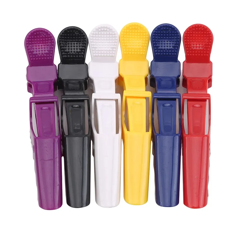 

6pcs Alligator Hair Clips Mouth Professional Hairdressing Beak Sectioning Clips Crocodile Hairpins Salon Hair Care Styling Tools