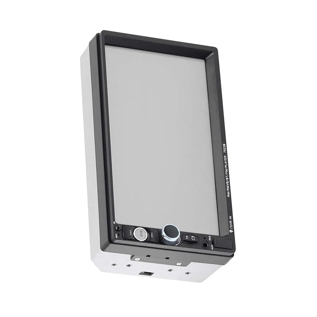 

Alloy Auto MP5 Bluetooth-compatible LCD Screen Remote Control Hands-free Adjustable Memory Function MP4 Radio Music Player