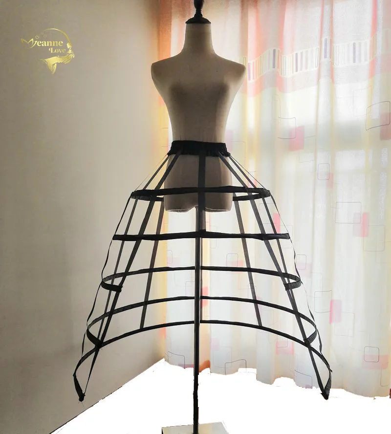 

Женская кружевная Нижняя юбка It's yiiya, черно-белая ажурная Нижняя юбка на 5 обручей, бальное платье для невесты на лето 2019