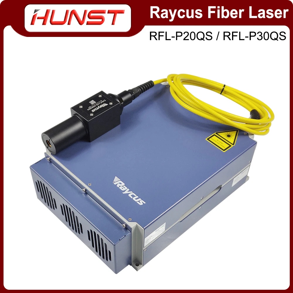 HUNST Raycus 20W 30W Q-switched Pulse Fiber Laser Source RFL-P20QS RFL-P30QS For Wavelength 1064nm Marking and Engraving Machine