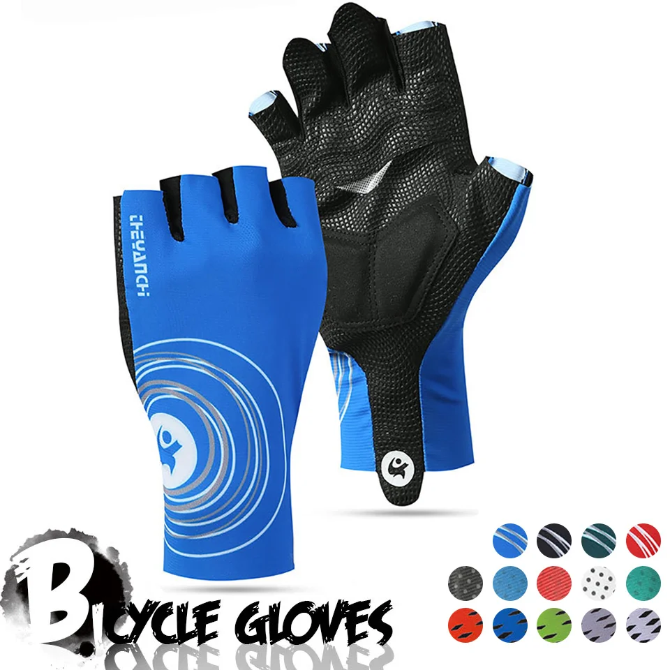 

Cycling Gloves Half Finger Women Men Bicycle Fishing Running Outdoor Sports Anti-slip Breathable Comfortable Soft Gloves
