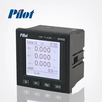 pilot spm33 multifunction power meter digital voltage meter current meter volts meter