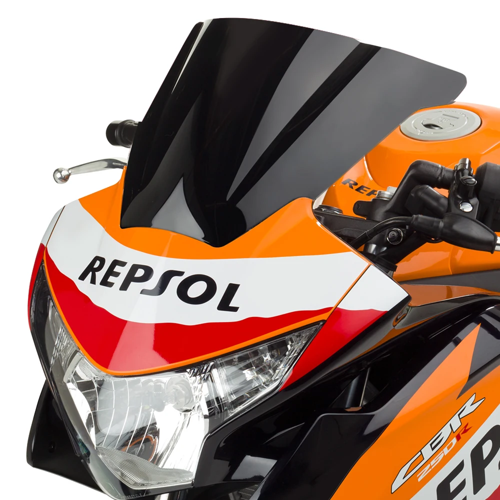 

CBR 250 R Motorcycle Windshield Draught Board For HONDA CBR250R 2011 2012 2013 Sport Viser Visor Deflector WindScreen Deflectors
