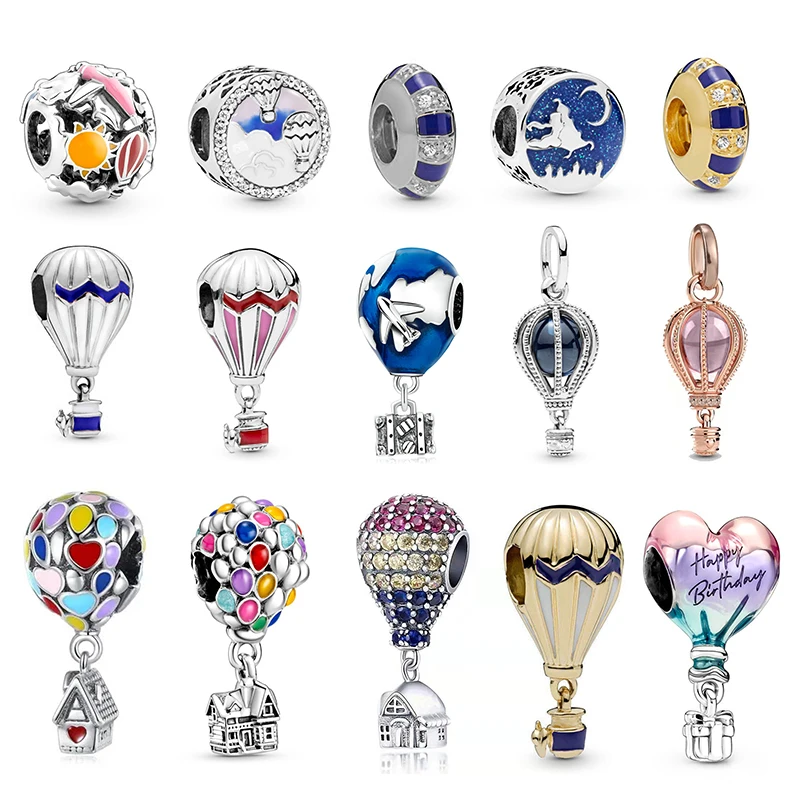 Новая серия воздушных шаров, разноцветный воздушный шар, подвеска для дома, Маленькая подвеска, ювелирные изделия, браслет, ожерелье