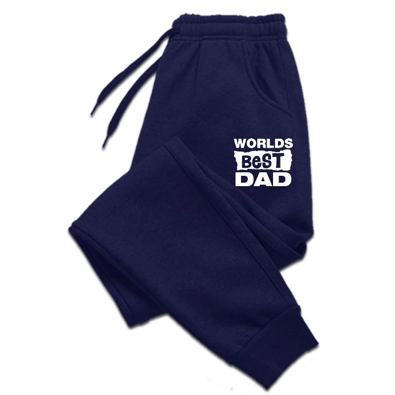 

Title: Worlds Best Dad Mens Fathers DayBirthday Men trousers (12 Colours)