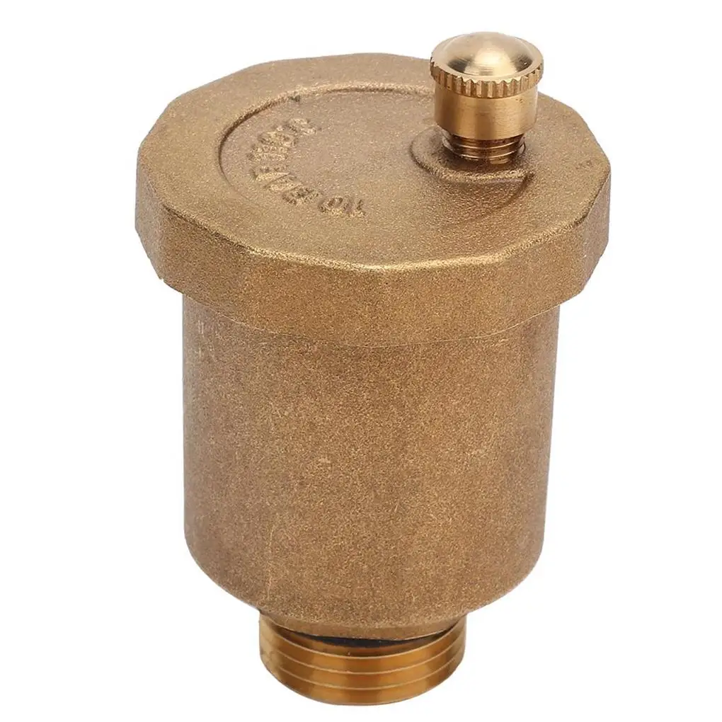 

Brass Air Evacuation Valve Leakproof Sealed 10 Bar Heats Pump Valves
