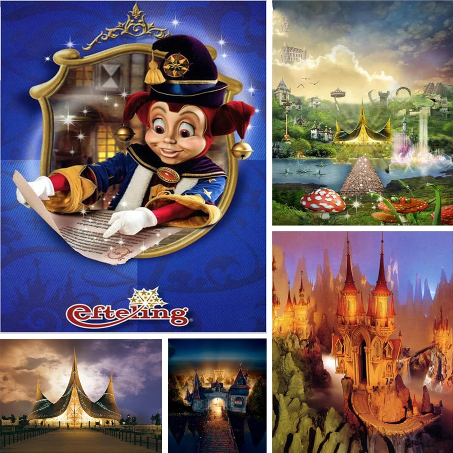 

Голландский парк Efteling 5D алмазная живопись своими руками полная квадратная круглая Алмазная вышивка крестиком Мозаика Стразы домашний деко...