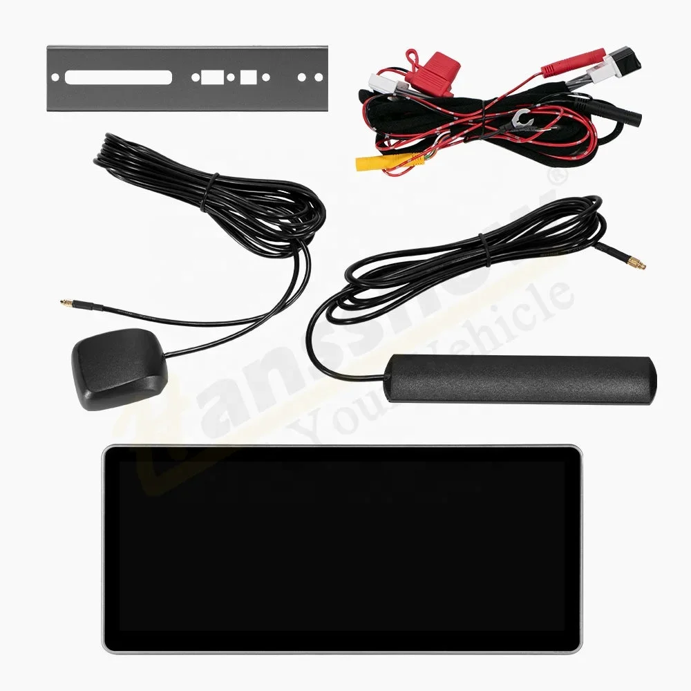 Hansshow Model 3/Y Беспроводной Apple Carplay Android Auto Wi Fi 4G Голосовой помощник Экран дисплея для