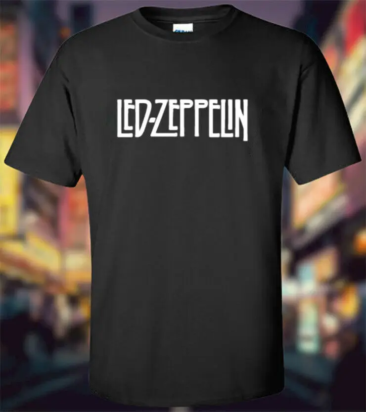 

NEW Led Classic Tour Zeppelin Rock Band Logo T-Shirt