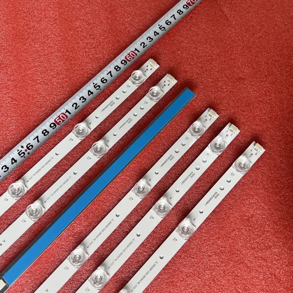 Светодиодная лента 8LED для Thomson 65P65US TCL 65DP600 65P8M 65P715 65S4 L65P65US 65S421 65DP628 65DP628X1 65DP603 65DP603X1