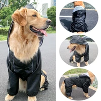 s 4xl new dog raincoat pet dogs raincape clothes for small large dogs poncho golden retriever rain coat waterproof pet clothing