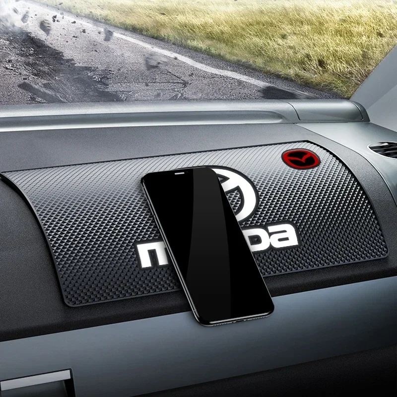 Для Mazda Car Silicagel Противоскользящий коврик для приборной панели телефона