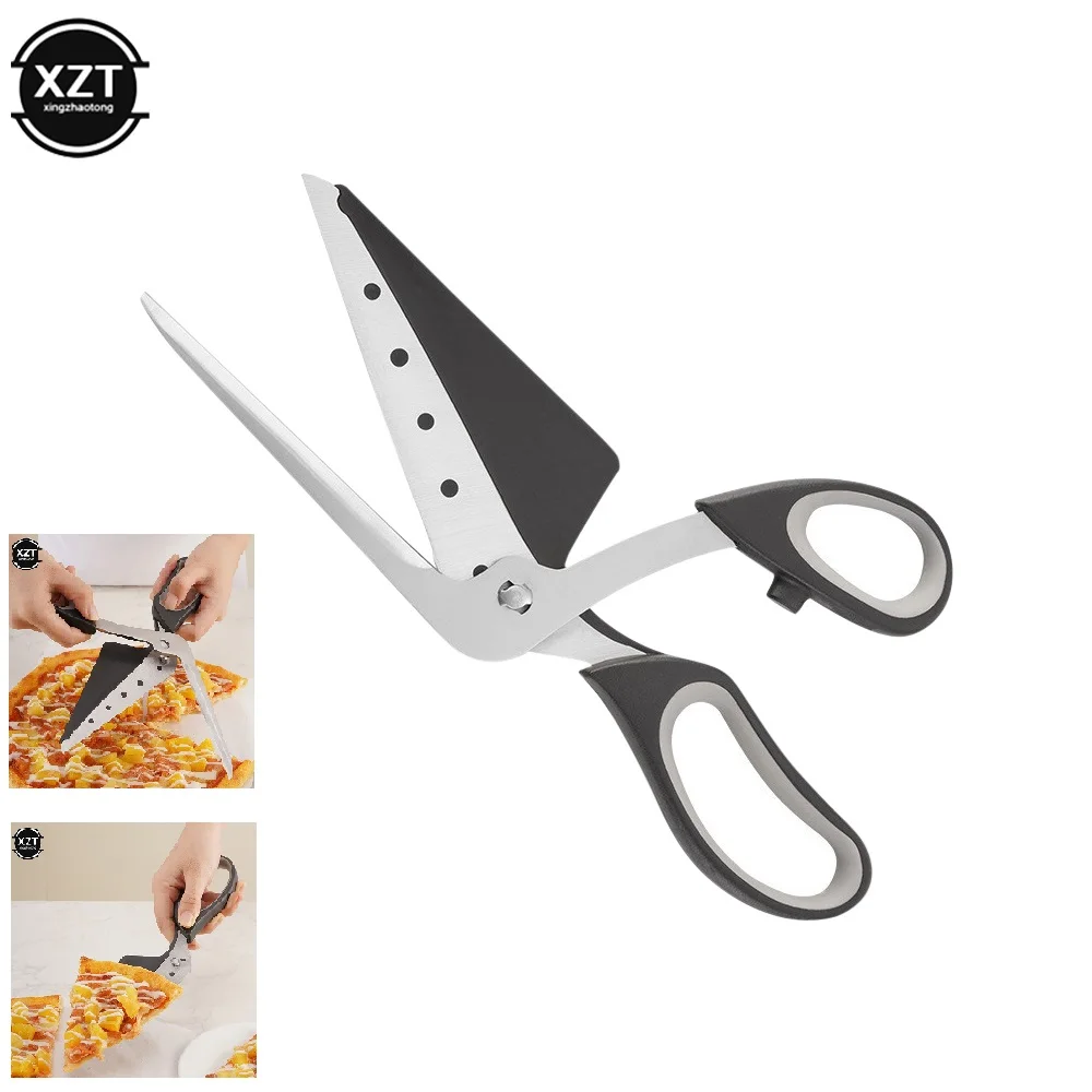 

Многофункциональные ножницы для пиццы, съемный инструмент для резки пиццы, нескользящая ручка, 27 см