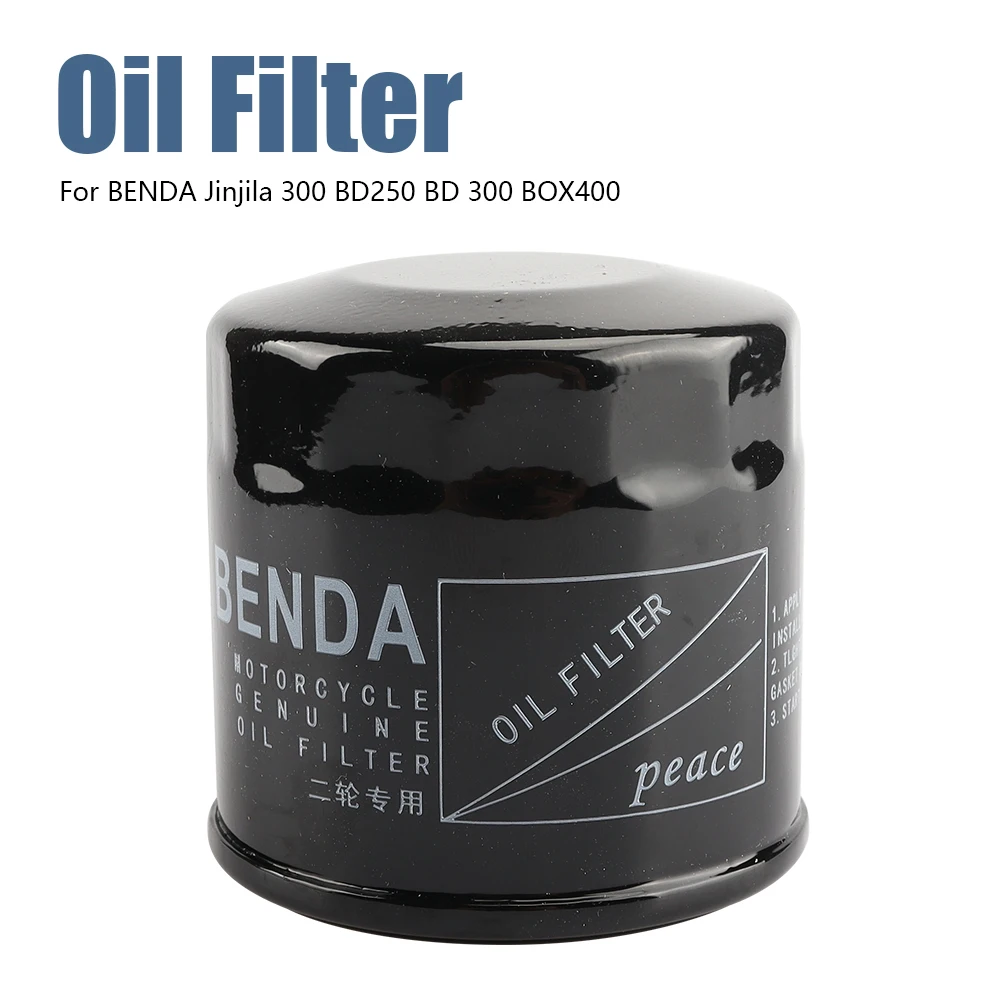 

Motorcycle Oil Filter Element For BENDA Jinjila 300 BD250 BD 300 BOX400