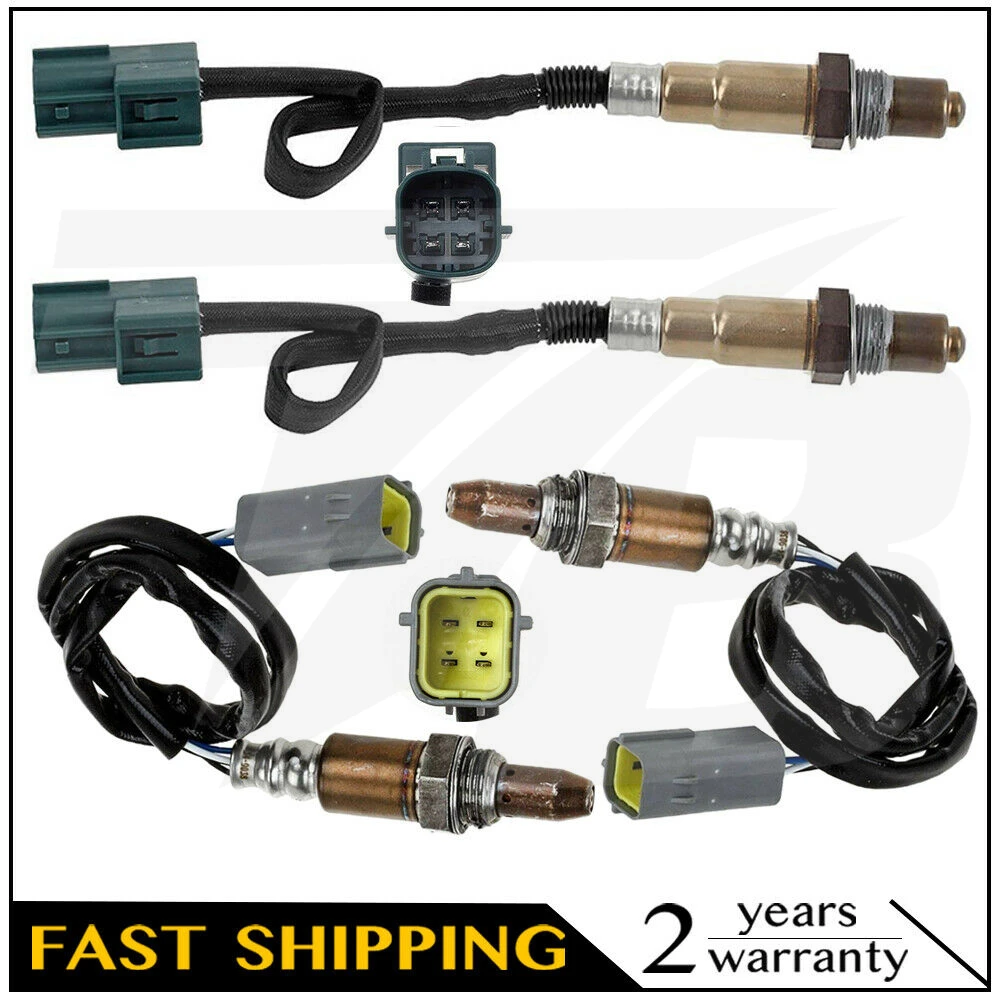 

4pcs Upstream+Downstream AFR Oxygen Sensor 1,2 for 2008-2013 Nissan Armada 5.6L,2008-2012 Titan V8 5.6L