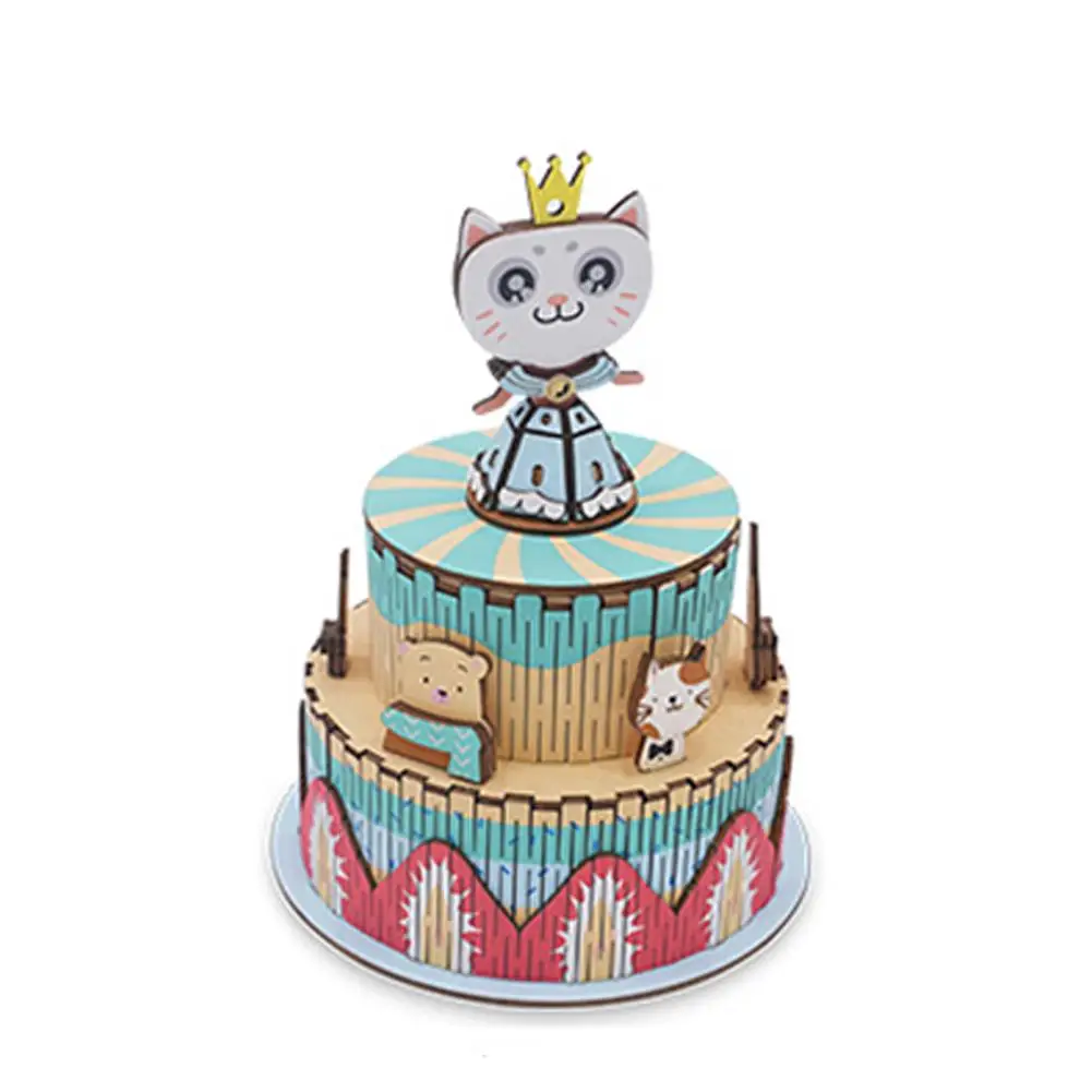 Деревянная музыкальная шкатулка сделай сам подарок на день рождения для детей