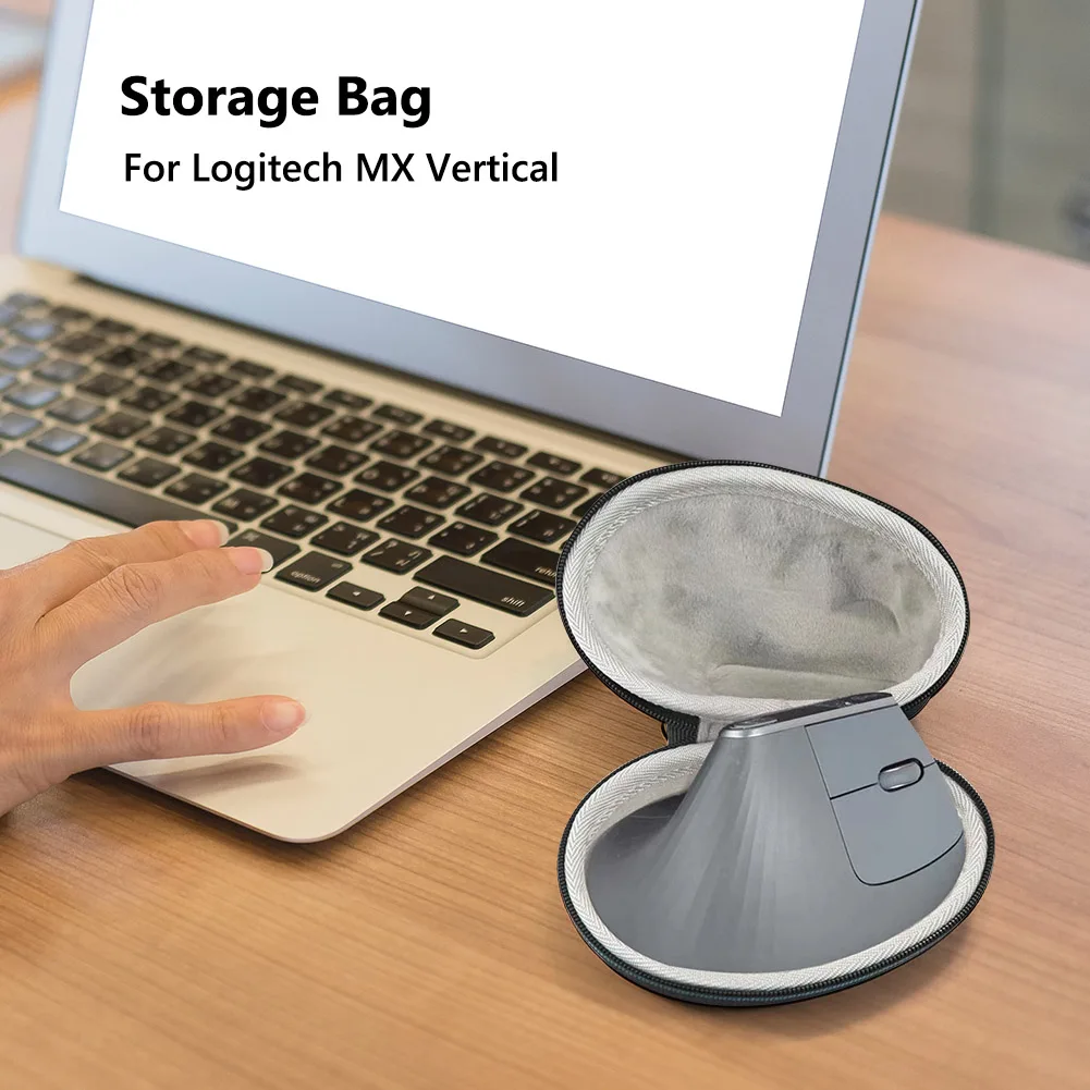 

Eva Carrying Cover for Logitech MX Vertical/Lift Vertical Wireless Mice Accessories Travel Bags Shockproof Mouse Carrying Case