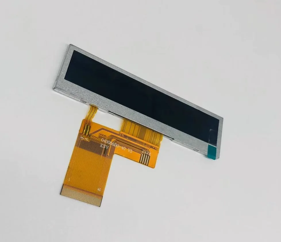 

3.8" Long Stretched TFT LCD Display Modules Full Color 480x76 Active Area 95x15mm with TouchPanel for Dimmer and Automation