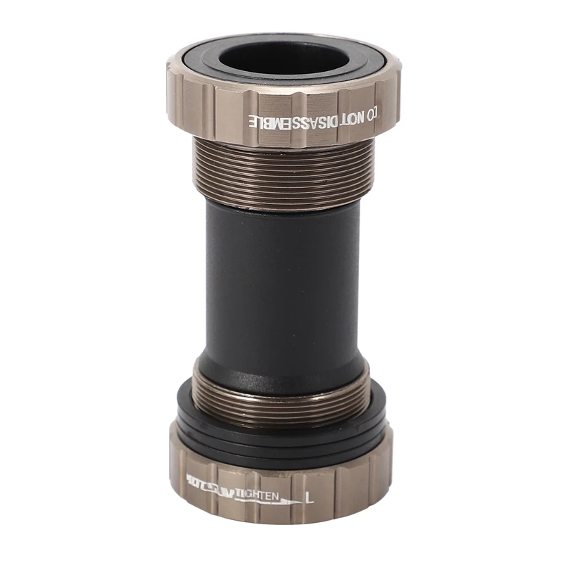 

MOTSUV Bicycle Bottom Bracket Bike Axis MTB Road Cycling Bottom Bracket Waterproof Aluminum 68/73Mm Crank Axis Titanium