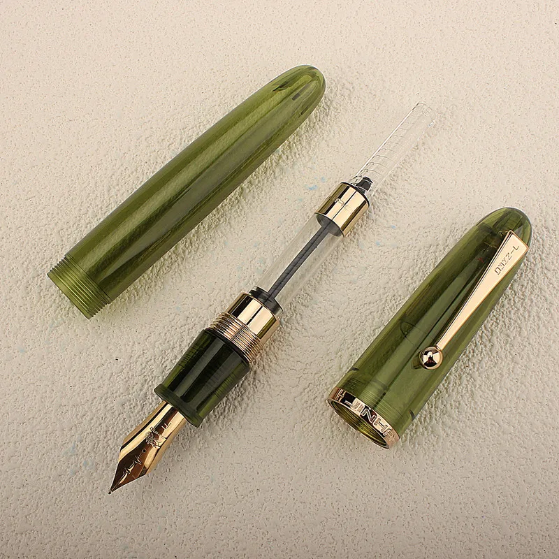 Перьевая ручка Jinhao 9019 перьевая 40 наконечников для измерения сердцебиения F 0 5 мм