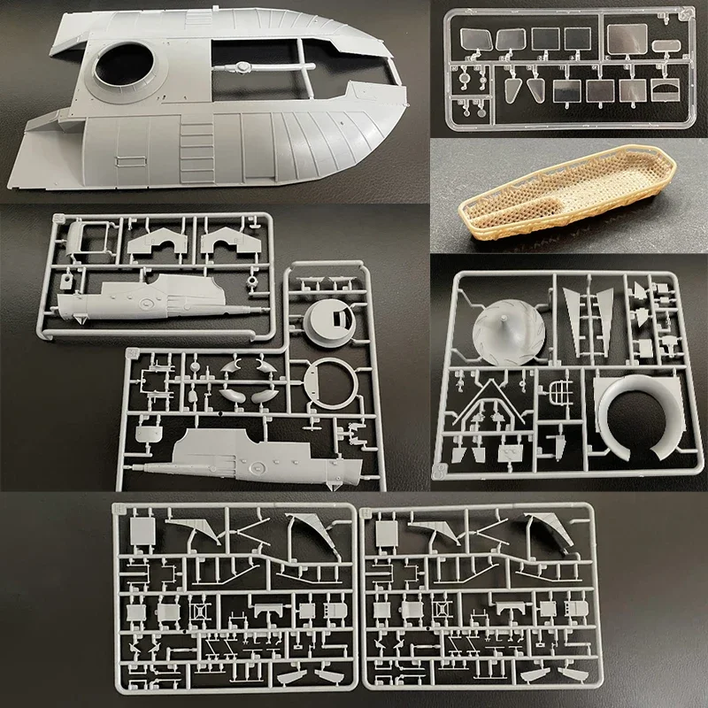 Комплект модели сборки Gecko 35GM0101 ВМС США PACV SK-5 (автомобиль на воздушной подушке