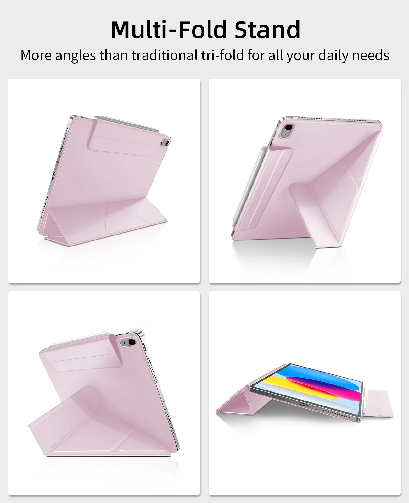 Складной магнитный чехол Y для iPad A16 2025 Air 5 Air4 iPad Air11 13 M3 M2 2024 Pro11 13 12.9 10th 9th 8th 6. 5th 10.9 10.2 9.7 ﻿ (art.: 3920d375a2bde) - 3920d375a2bde