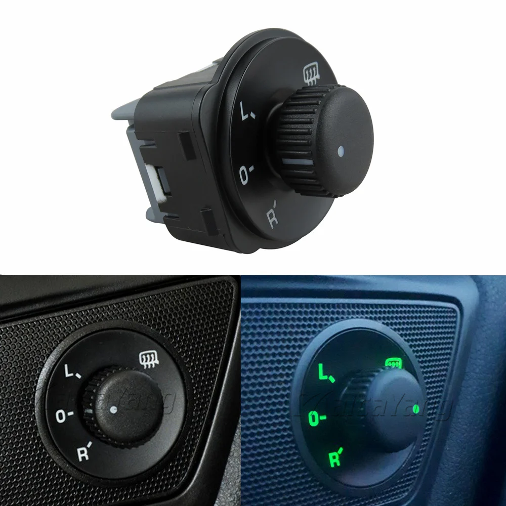 

Hight Quality Outside mirror adjustment Side Mirror Switch Control Adjust Knob For Skoda OCT Octavia MK2 1Z Yeti 1Z1959565A