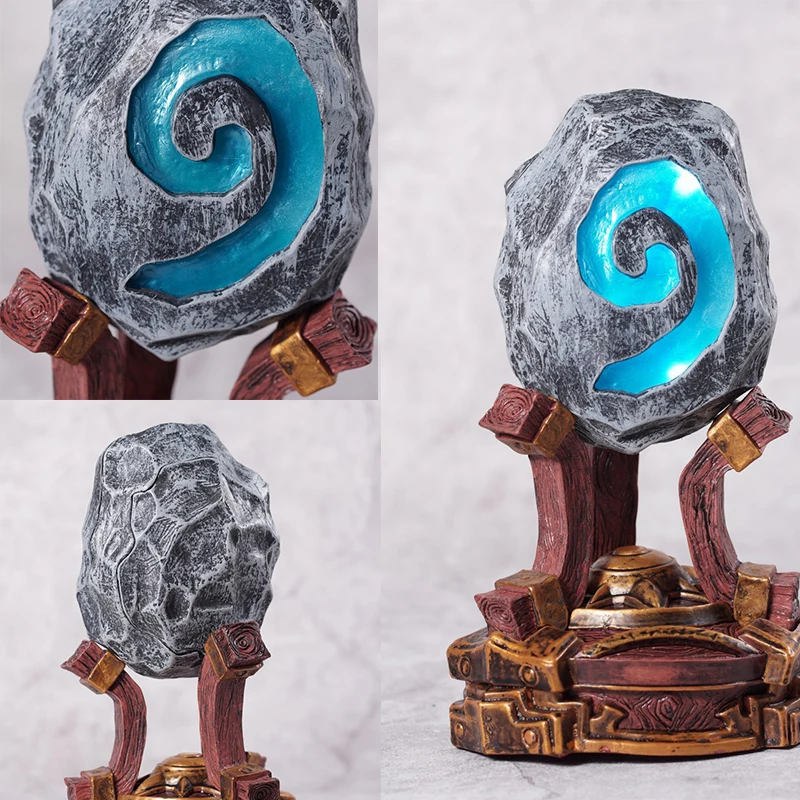 

Creative Figure WOW HearthStone Night Glowing furnace stone Toy Figure Room Decoration For Brithday Gifts