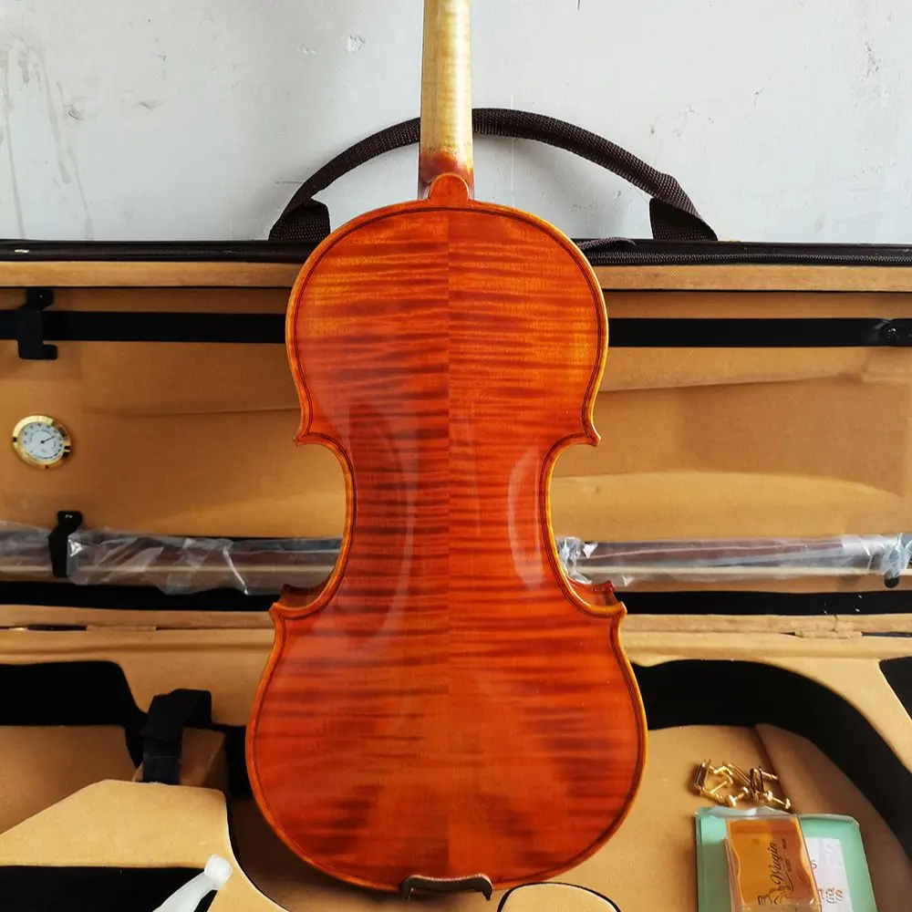 Скрипка со всеми европейскими ели 4/4 Stradivarius итальянская Ретро масляный лак