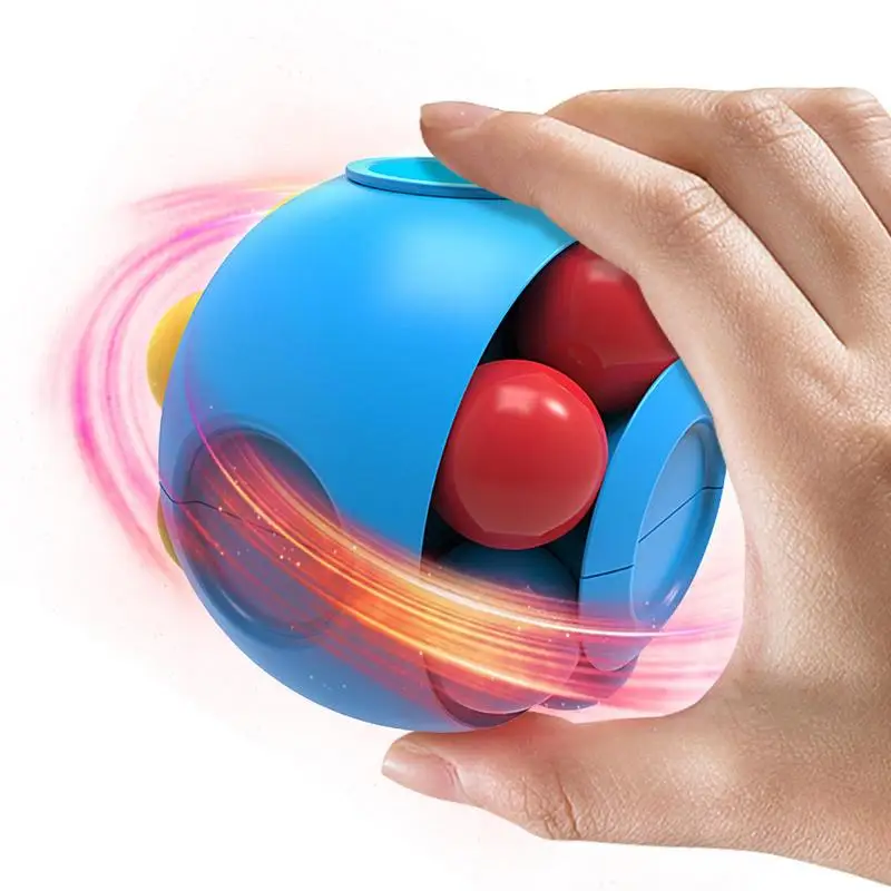 

Игрушка-мяч для снятия стресса, пазлы, игрушка для пальцев, вращающийся шарик, игрушки для сенсорных игр, игрушка для снятия стресса, ручной Спиннер, подарок на день рождения
