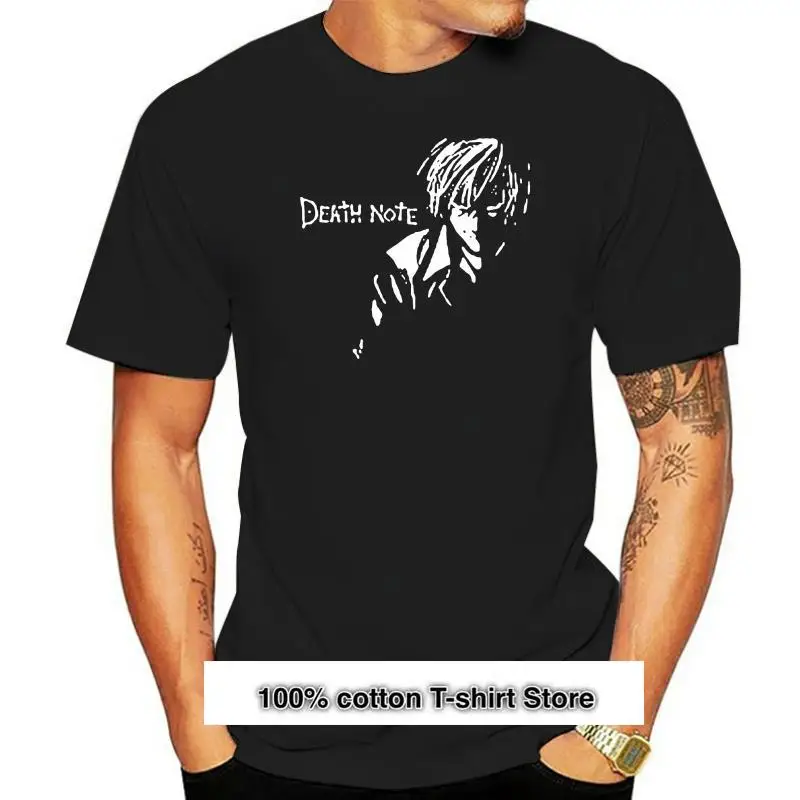 

Camiseta de Deathnote para hombre y mujer, camisa de película de Anime