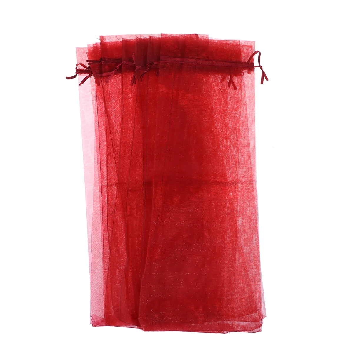 

Bottle Organza Cover Gift Drawstring Christmas Bottles Gifts Mesh Wrap Favor Gold Wedding Cellophane Mini Party Pouches Wrapping