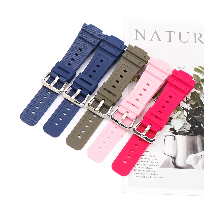 Resin strap case Suitable for Casio G-SHOCK DW5600 GW5610 G-5600E Men's and women's strap watch accessories