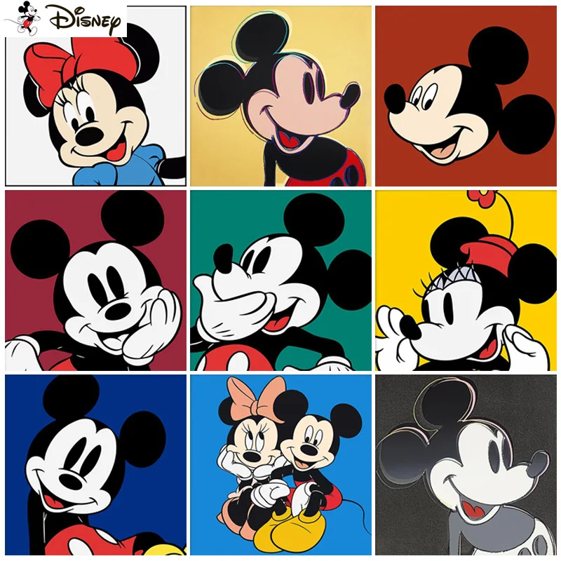 

Алмазная вышивка Disney, Набор для вышивки крестиком «Микки Маус», 5D Вышивка