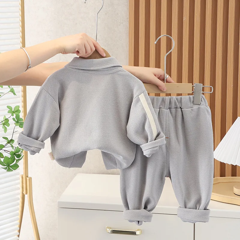 

Fashion Baby Children's Clothing Set Autumn Tracksuit Kids Sweatshirt Top + Pants Sportswear Boys Girls Two Piece Sets Clothes