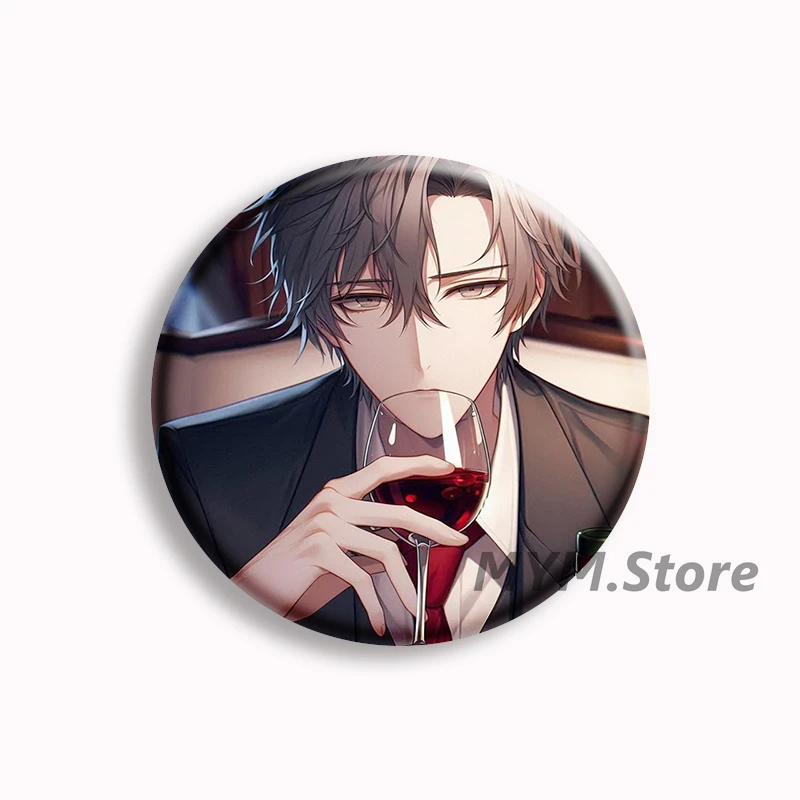 Фото Аниме игра Mystic Messenger кнопка булавка Yoosung Zenny 707 Jumin Saeran брошь значок сумка Декор аксессуары для фанатов коллекционные подарки №3