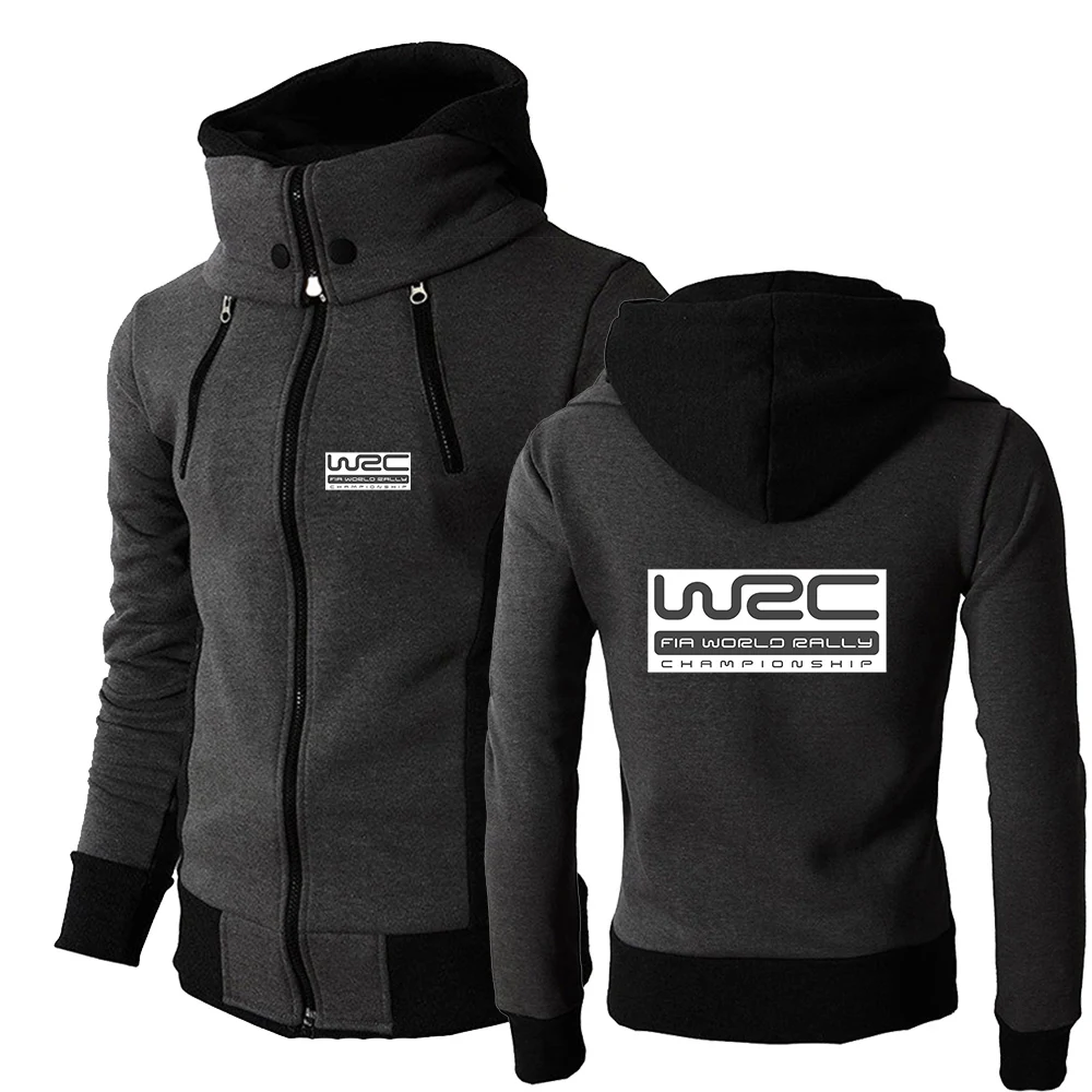 

World Rally Championship WRC 2023 New Style Men Chest Zipper Hoodie High-quality Three-color Style Causal Comfortable Sweater