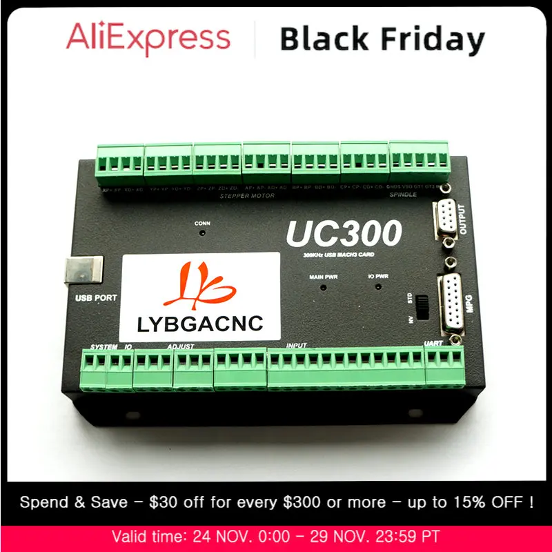 

Детали для фрезерных станков с ЧПУ DIY, модель 3, фрезерный станок с ЧПУ 300, фрезерный станок с ЧПУ 4, 5, 6 осей, разрывная плата кГц, 24 В постоянног...